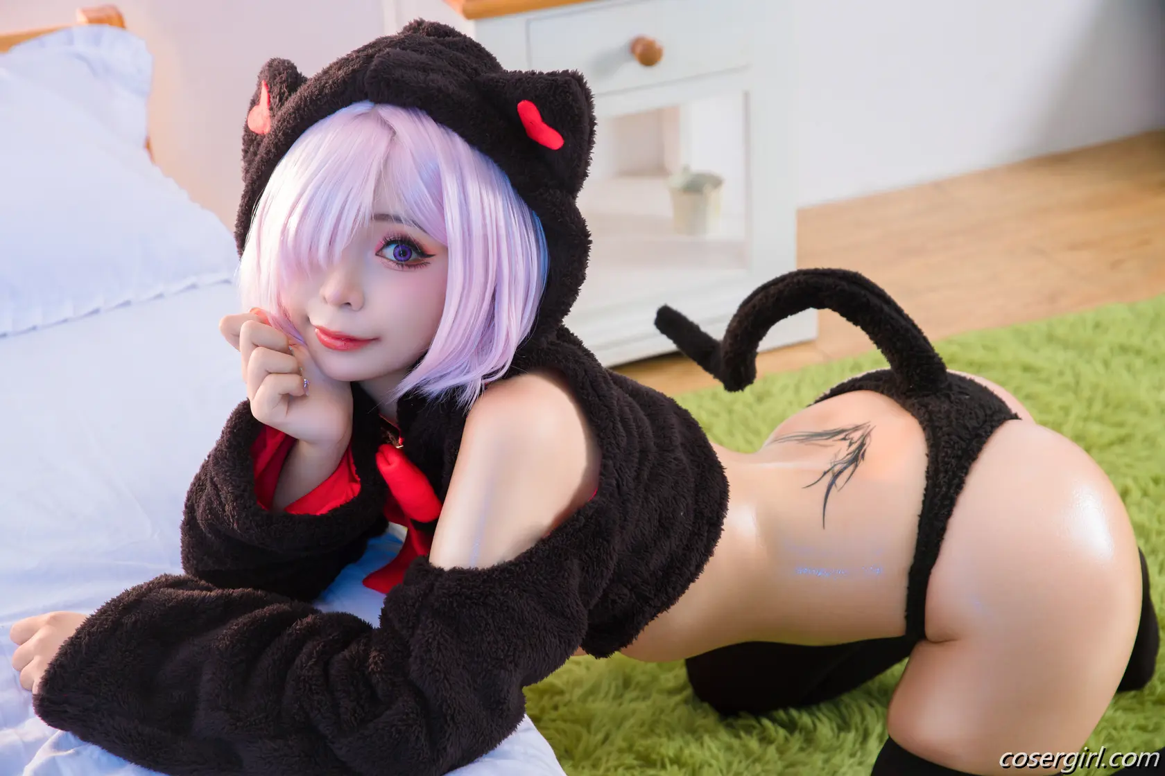 图片[18]-Umeko J Mashu Black Cat (Fate Grand Order) 写真图片欣赏 - coser福利社-coser福利社