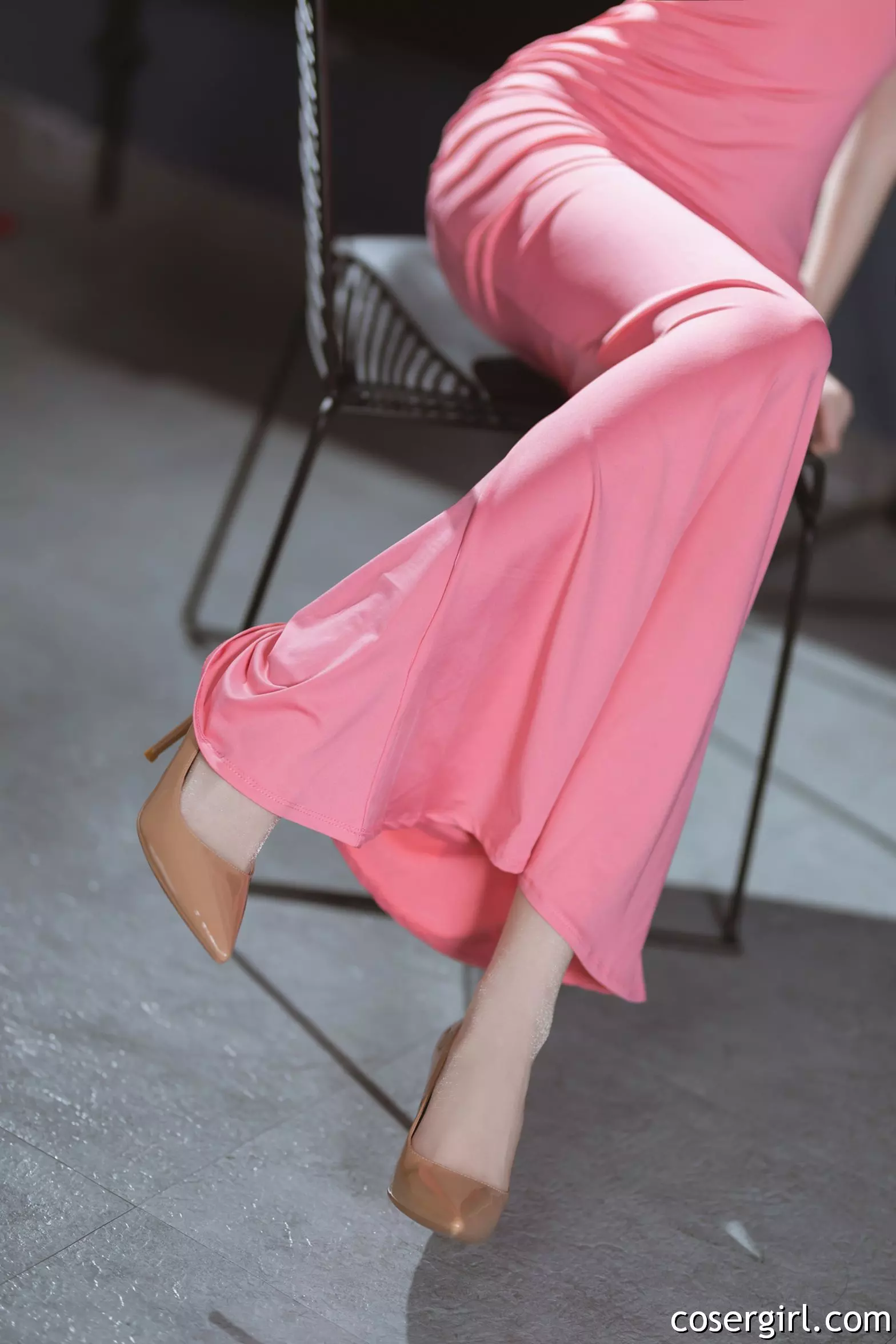 图片[12]-许岚LAN 粉色长裙 - coser福利社写真图片在线欣赏-coser福利社